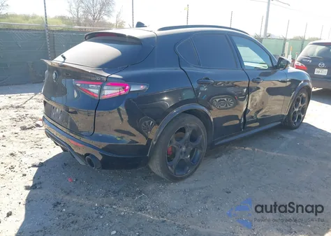 2022 Alfa Romeo Stelvio Veloce Ti Awd from USA, damaged, VIN ZASPAKBN2N7D32009